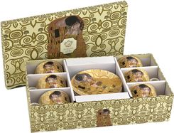 Komplet 6 fili�anek 250 ml + spodki The Kiss Ecru