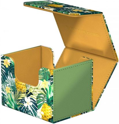 Ultimate Guard Pudełko na karty Floral Places Sidewinder 100+ Bahia Green