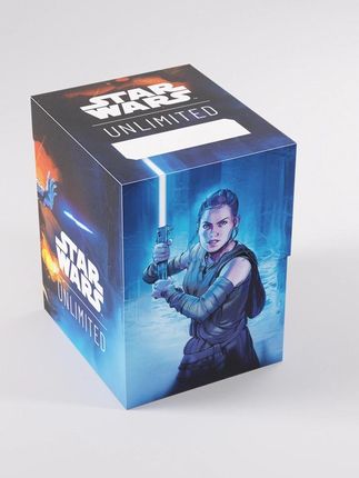 Gamegenic Pudełko na karty Star Wars Unlimited Soft Crate Rey/Kylo Ren