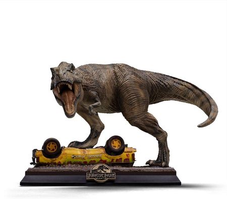 Jurassic Park Icons Statue T-Rex Attack 15 cm