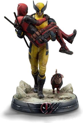 Iron Studios Deadpool Deluxe Art Scale Statue 1/10 Deadpool & Wolverine 21cm