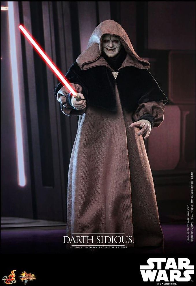 Hot Toys Star Wars Movie Masterpiece Action Figure 1/6 Darth