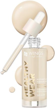 Oceanic Aa Wings Of Color Healthy Wear Podkład-Tint Rozświetlający 301 Ivory 30ml