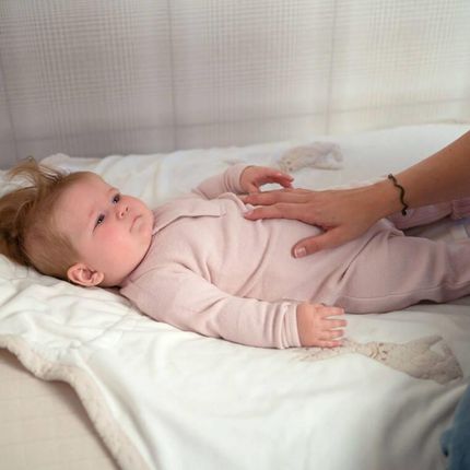 Lodger Pajacyk piżamka niemowlęca bawełniana jasny róż Basic Rib Tan r. 68 ® KUP TERAZ