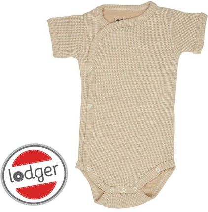 Lodger Body kopertowe niemowlęce krótki rękaw bawełniane beżowe Ciumbelle Ivory r. 68 ® KUP TERAZ