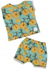 Zdjęcie Komplet letni malowane Rowery z pomarańczami rozmiar 86 - Ozimek