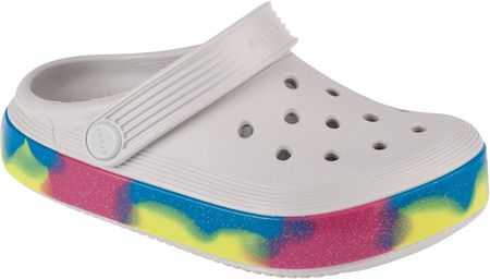 Crocs Off Court Glitter Band Kids Clog 209714-1FS : Kolor - Białe, Rozmiar - 32/33