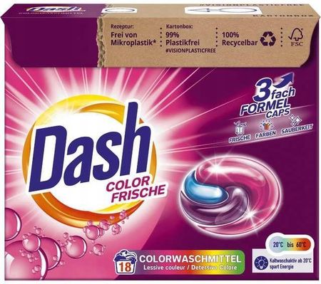 Dalli Werke Dash Color Frische Kapsułki Do Prania 3W1 18Szt.