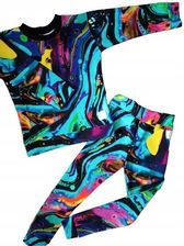 Zdjęcie Dres kolorowe maziaje rozmiar 92 - Głogówek