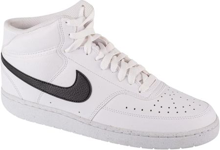 Nike Court Vision Mid DN3577-101 : Kolor - Białe, Rozmiar - 45