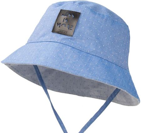 Jamiks BARRY kapelusz wiązany na lato bucket hat jeans rozmiar: 50-52