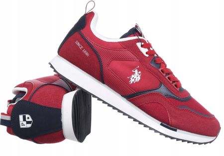 Buty Męskie U.s. Polo Assn. ETHAN001-RED męskie sneakersy czerwone