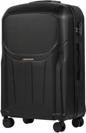 PDT01, Duża walizka podróżna Wings L Dark Black