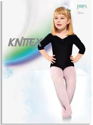 Rajstopy Knittex Ines 20 146-152 biały