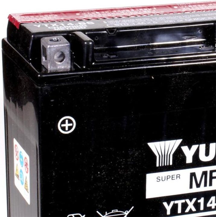Batterie moto YTX14-BS étanche 12V / 12Ah
