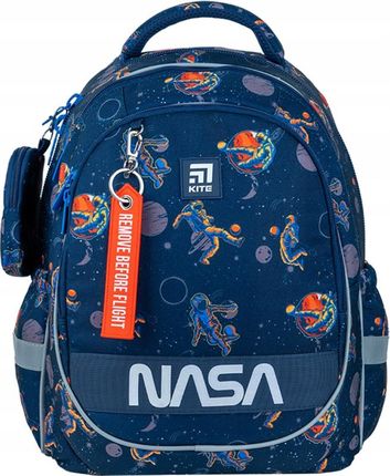 Plecak szkolny dla dzieci niebieski kosmos NASA Kite