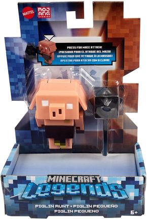 Mattel Minecraft Legends 8cm Figurka Piglin Runt GYR79