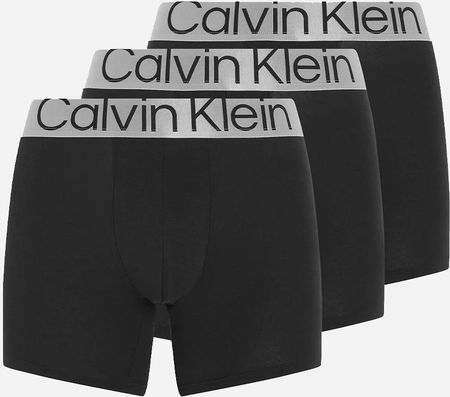Zestaw majtek szorty Calvin Klein Underwear 000NB3131A-7V1 M 3 szt Czarny (8719855392780)