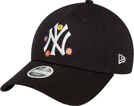 New Era 9FORTY New York Yankees Floral All Over Print Cap 60435014 : Kolor - Czarne, Rozmiar - OSFM