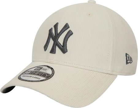 New Era Cord 39THIRTY New York Yankees MLB Cap 60435055 : Kolor - Beżowe, Rozmiar - S/M