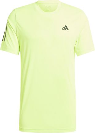 Męska Koszulka z krótkim rękawem Adidas Club 3Str Tee Is8110 – Neonowy
