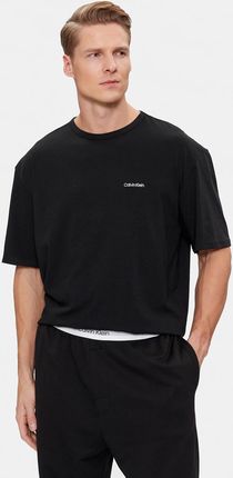 Koszulka męska bawełniana Calvin Klein Underwear 000NM2298E-UB1 L Czarna (8719856381271)