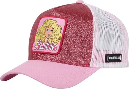 Capslab Trucker Barbie Cap CL-BA1-2-CT-BA18 : Kolor - Różowe, Rozmiar - One size