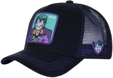 Capslab DC Comics Joker Cap CL-DC3-1-CAS-JKR2 : Kolor - Czarne, Rozmiar - One size