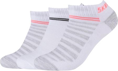 Skechers 3PPK Mesh Ventilation Socks SK43022-1001 : Kolor - Białe, Rozmiar - 43-46