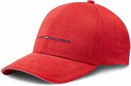 Tommy Hilfiger czapka z daszkiem czerwony rozmiar uniwersalny