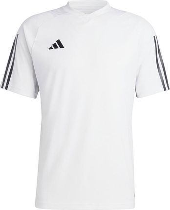 Koszulka Męska Adidas Tiro 23 Competition Jersey Biało-czarna IC4565 r S