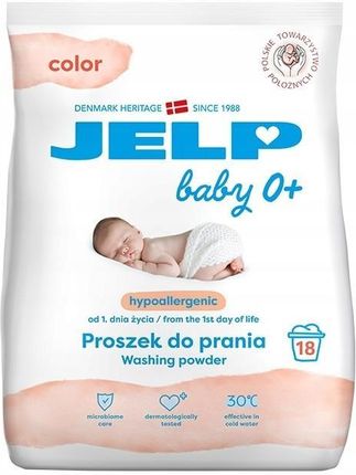 Proszek do prania kolorów JELP Baby 0+ 1,35 kg | DARMOWA DOSTAWA OD 119 zł | Blizejciebie.pl - pielęgnacja i higiena dla mamy i dziecka