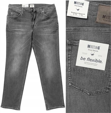 Męskie spodnie jeansowe dopasowane Mustang Tramper Tapered W38 L30