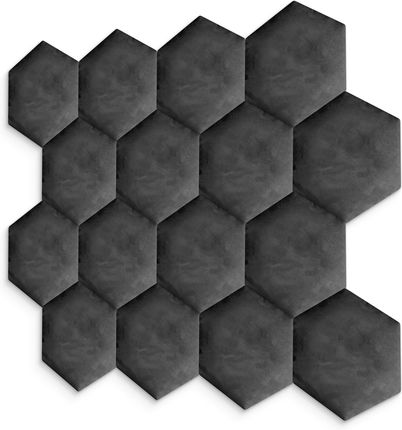 Muralo Panele Tapicerowane Plastry Miodu Hexagon Heksagon