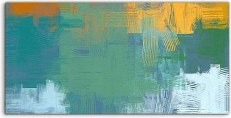 Coloray Panel Szkło Hartowane Abstrakcja Art Sztuka 100x50
