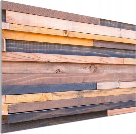 Tulup Panel Do Kuchni Drewniana Ściana 100x70cm