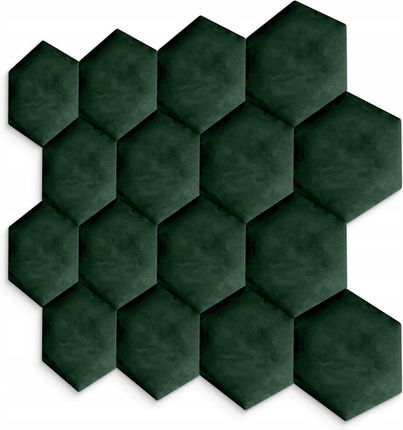 Muralo Panele Tapicerowane Plastry Miodu Hexagon Heksagon