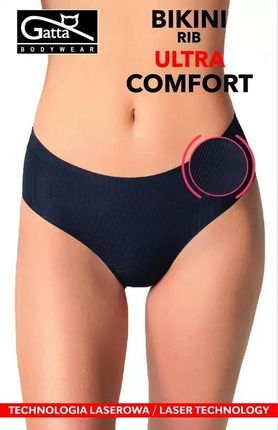Figi Gatta Bikini RIB Ultra Comfort L (40) beżowy