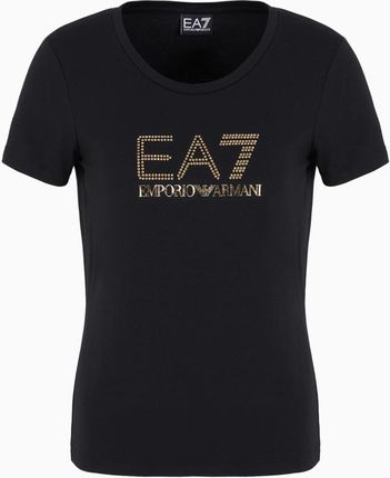 Damska Koszulka z krótkim rękawem Ea7 Emporio Armani Train Evolution W Tee SS Big Logo 8Ntt67Tjdqz1200 – Czarny