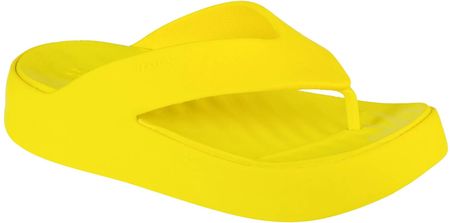 Crocs Gataway Platform Flip 209410-76M : Kolor - Żółte, Rozmiar - 36/37