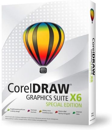 CorelDRAW Graphics Suite X6 PL (CDGSX6CZPLHBBHPDJ1000)