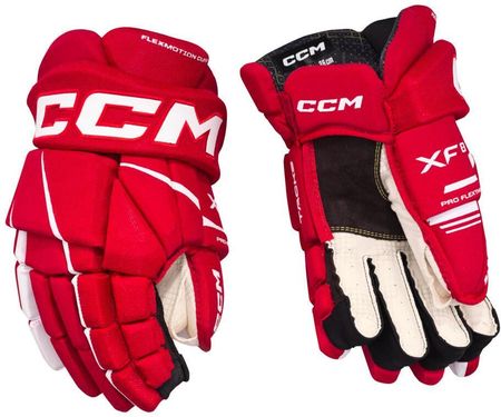 Rękawice Hokejowe Ccm Tacks Xf 80 Red/White Junior 12 Cali