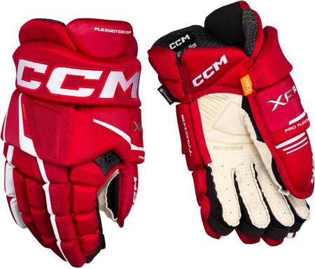 Rękawice Hokejowe Ccm Tacks Xf Pro Red/White Junior 12 Cali