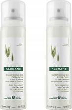 Zdjęcie KLORANE Suchy szampon z mleczkiem z owsa, 2x 150ml - Sierpc