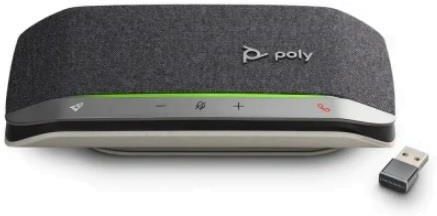 Poly Sync 20+  - USB-A - black, silver - Zoom Certified, Certified for Microsoft Teams 772C6AA Zestaw głośnomówiący