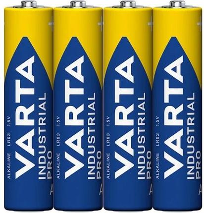 VARTA Industrial Pro AAA Baterie Alkaliczne 4 sztuki