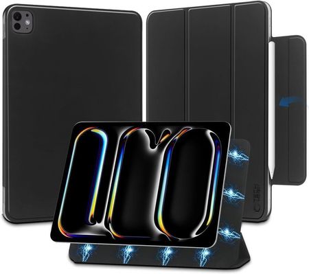 Tech-Protect Smartcase Magnetic iPad Pro 11 5 / 2024 black (5906302308460)