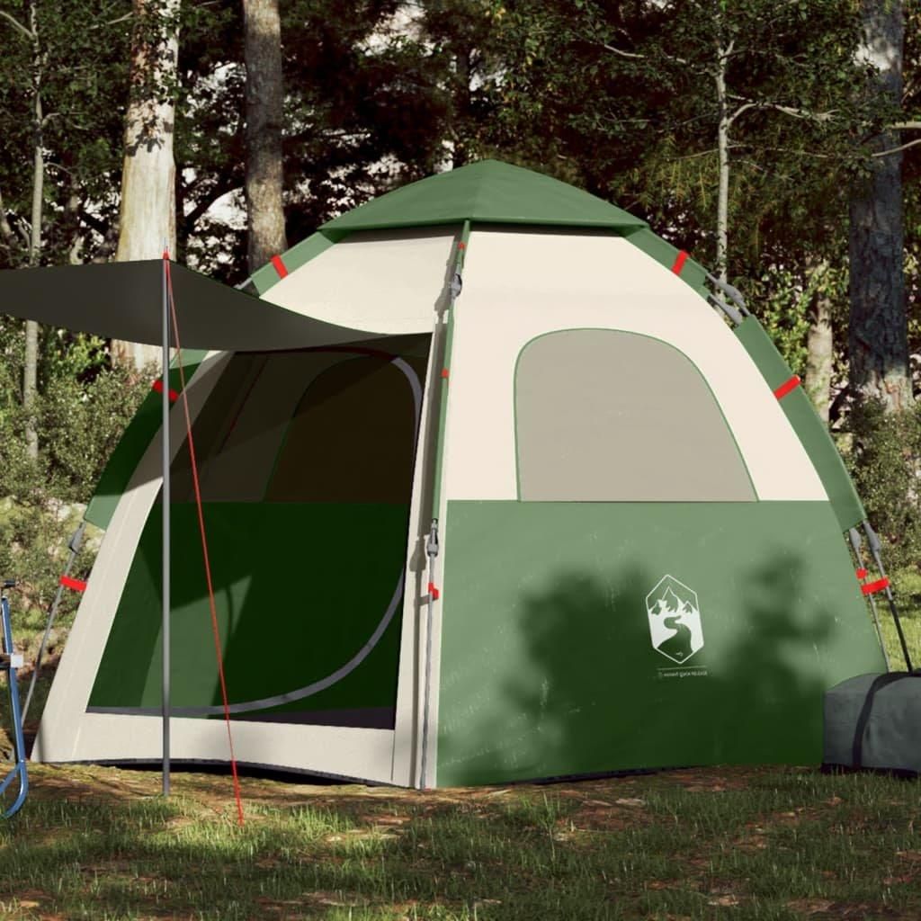 Namiot vidaXL Family Cabin 4 Green 4005332