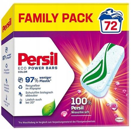 Persil Waschmittel Color Eco Power Bars Family Pack 72Szt.