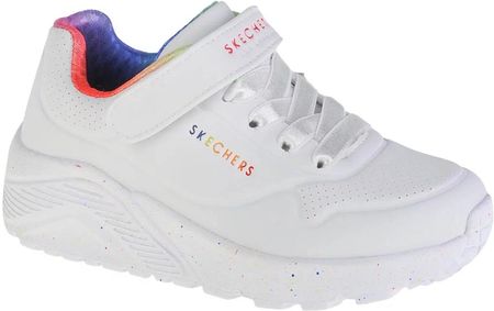 Skechers Uno Lite Rainbow Specks 310457L-WMLT : Kolor - Białe, Rozmiar - 33